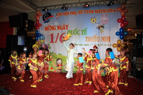 International Children s Day for Vietnamese children held in Moscow